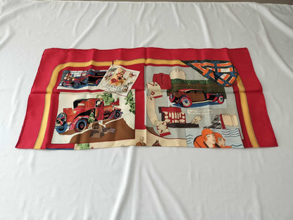 HERMES Carré L Elegance and Comfort in the Automobile Scarf
