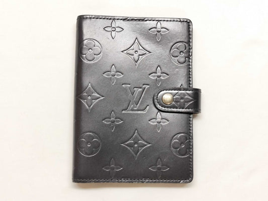LOUIS VUITTON Monogram Matte Agenda Notebook Cover