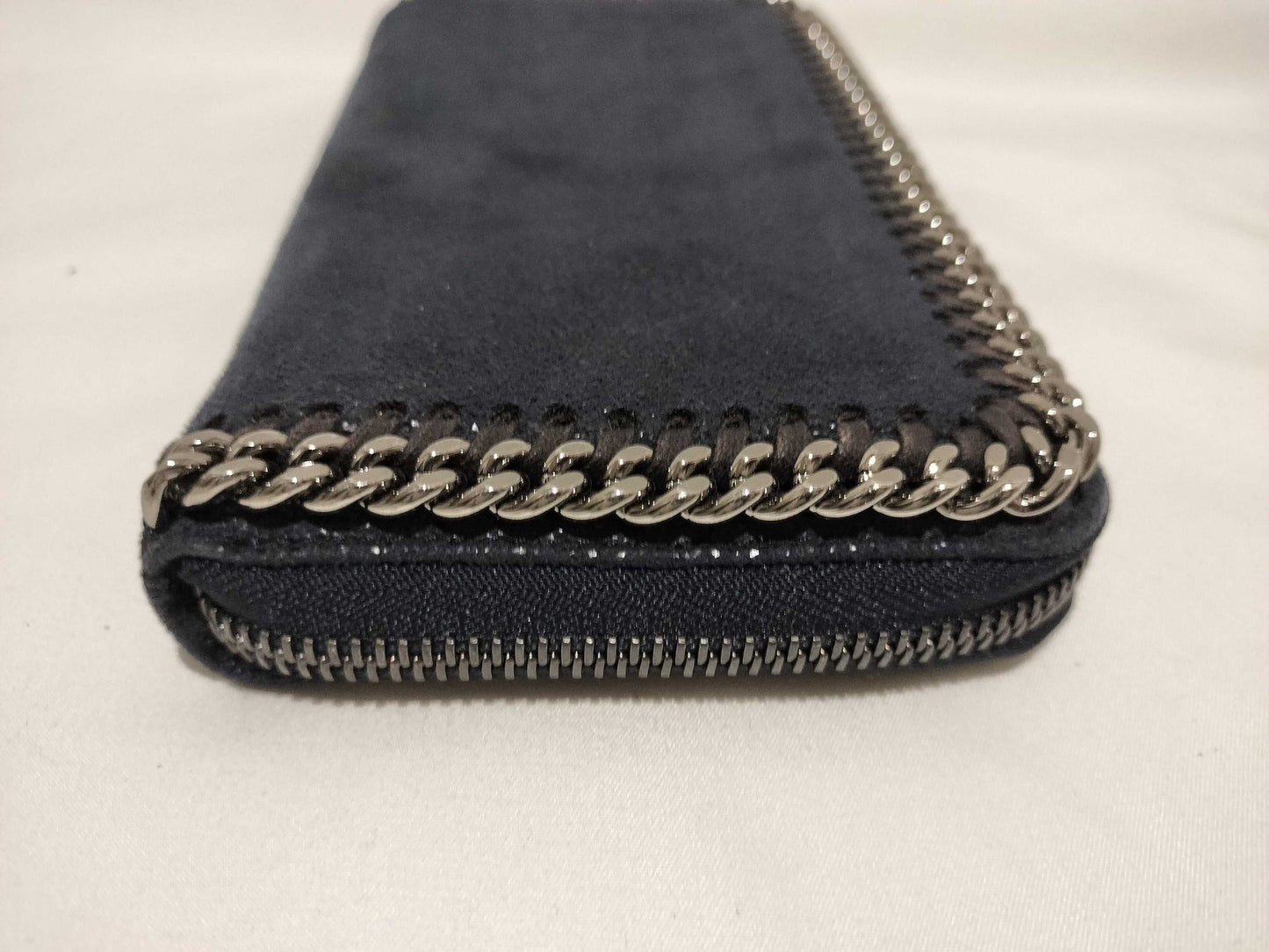 Stella McCartney Falabella Round Zip Wallet