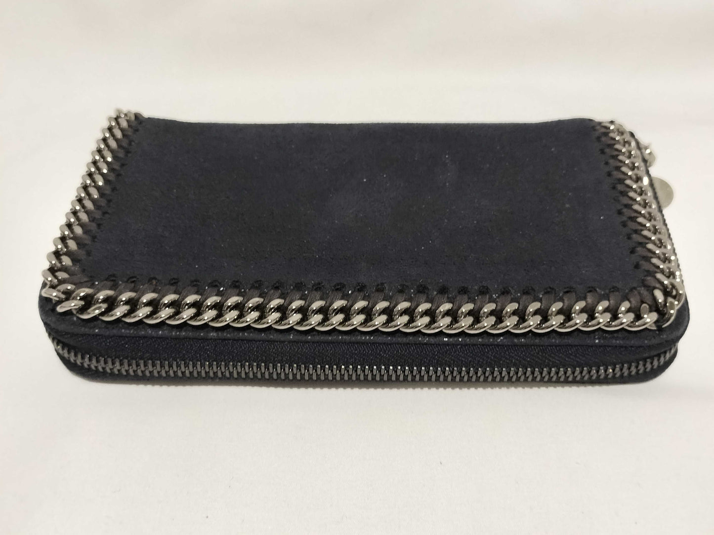 Stella McCartney Falabella Round Zip Wallet