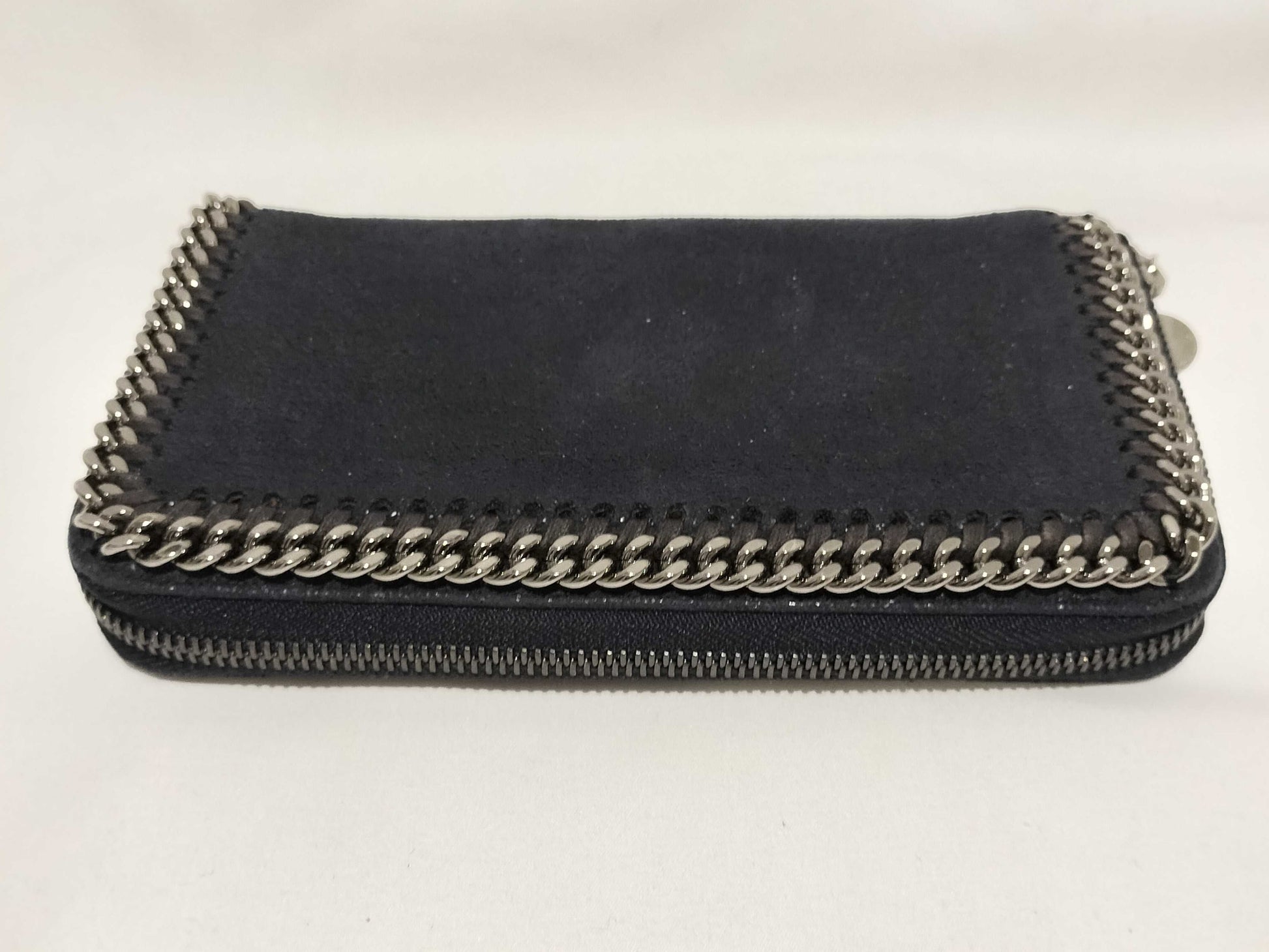 Stella McCartney Falabella Round Zip Wallet