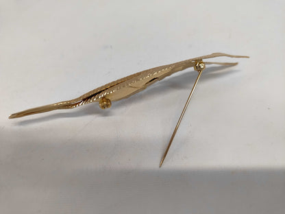 Dior Feather Brooch Brooch