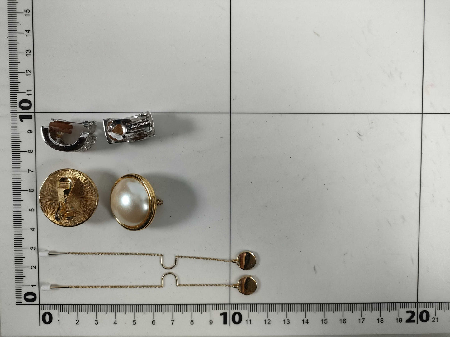 Dior Monet Swarovski Earrings Pierced Earrings Accessories Summary Accessories Summary 