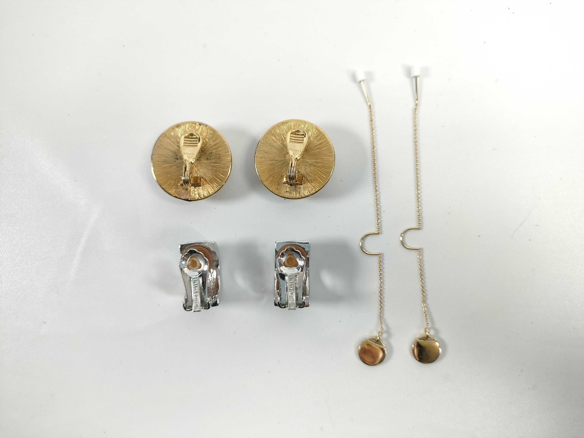 Dior Monet Swarovski Earrings Pierced Earrings Accessories Summary Accessories Summary 