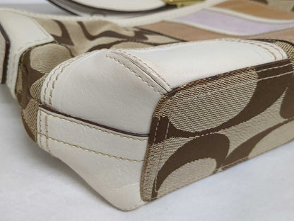 COACH Signature Leather Bag Set of 4 Shoulder Bags