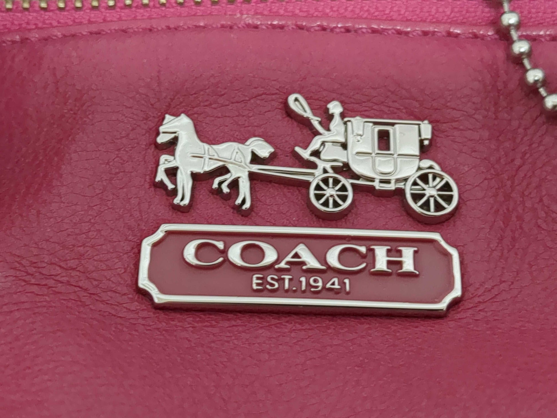 COACH Signature Leather Bag Set of 4 Shoulder Bags