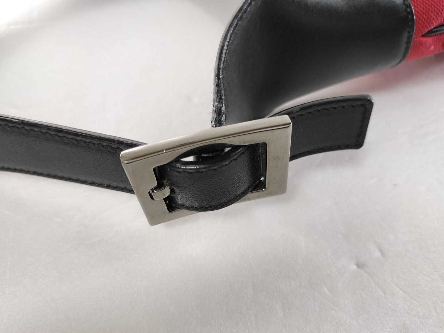 GUCCI GG Canvas Jackie GG Canvas 001 3306 Red Shoulder Bag