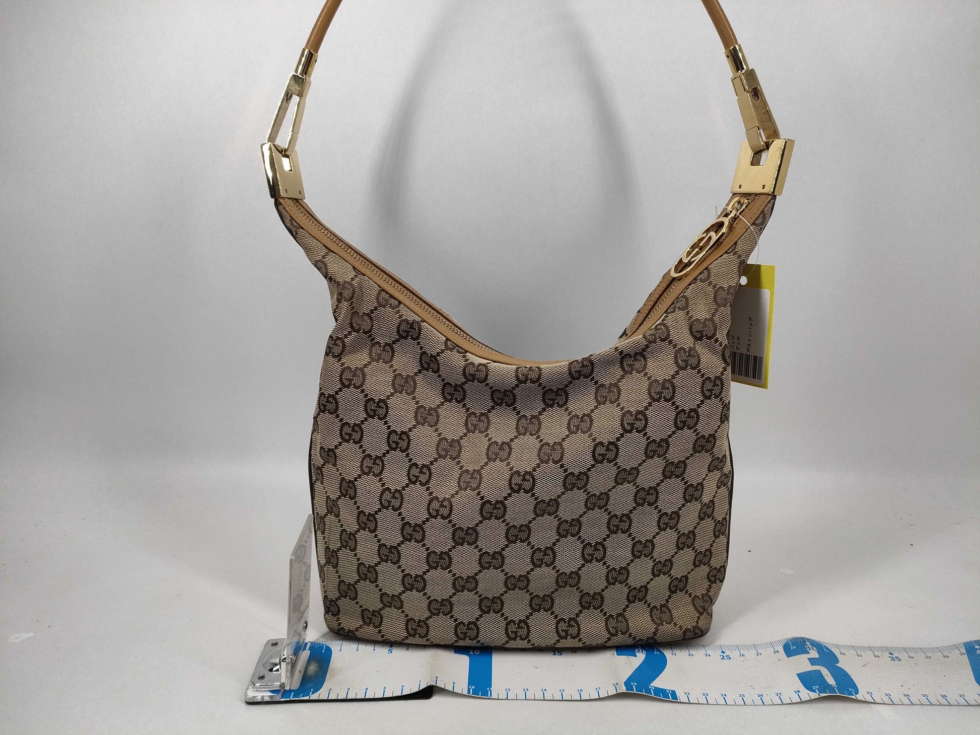 GUCCI GG Canvas Boston Bag Shoulder Bag
