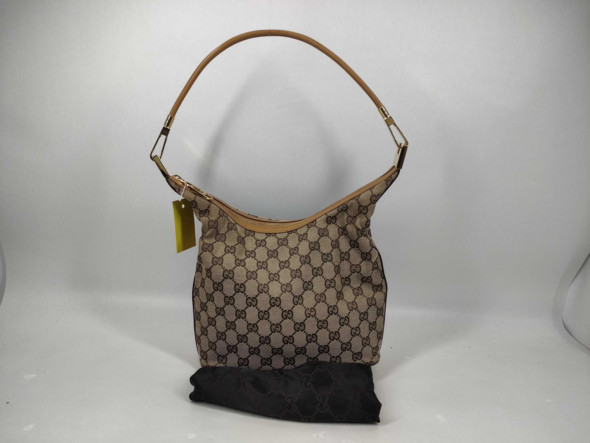GUCCI GG Canvas Boston Bag Shoulder Bag