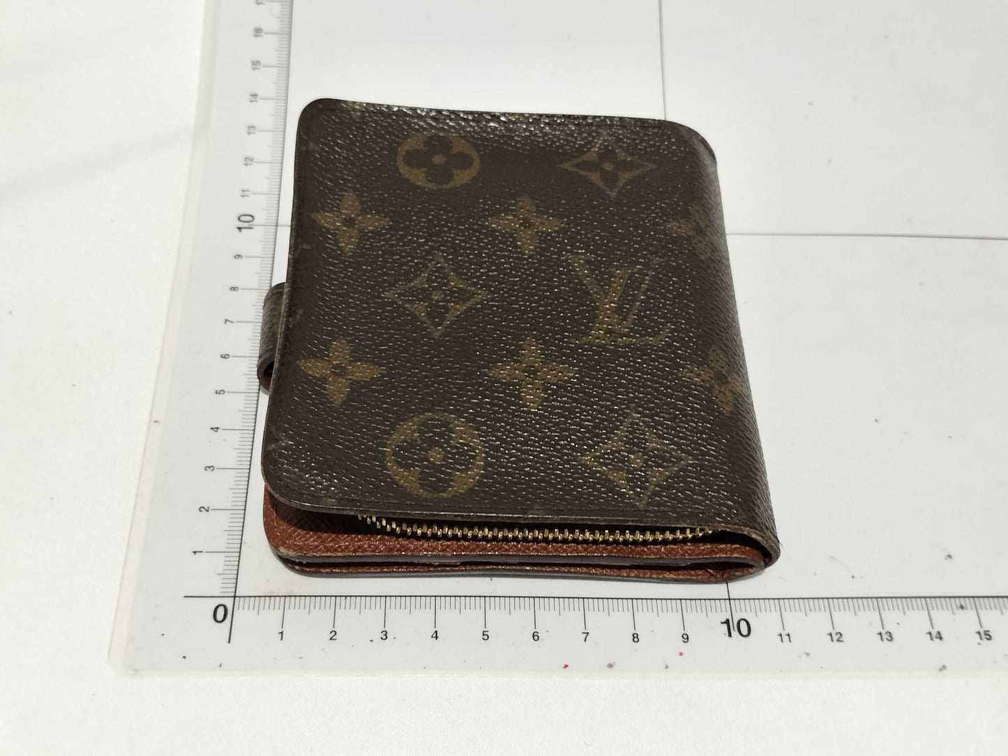 LOUIS VUITTON Monogram Compact Zip Wallet