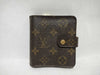 LOUIS VUITTON Monogram Compact Zip Wallet
