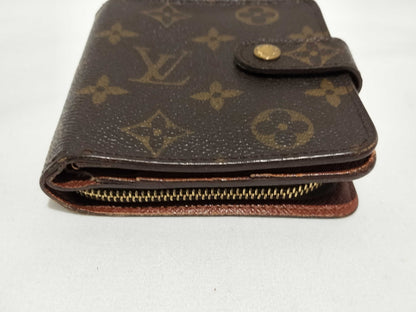 LOUIS VUITTON Monogram Compact Zip Wallet