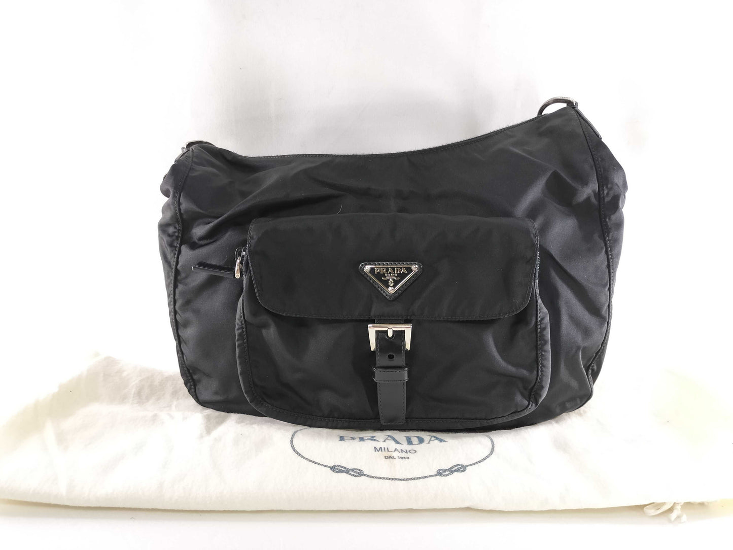 PRADA nylon one-shoulder shoulder bag