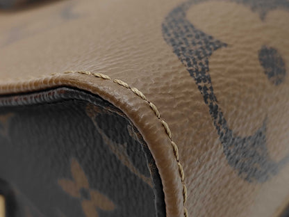 LOUIS VUITTON Monogram Giant Reverse On-the-Go New Arrival Handbag M46653 RFID Shoulder Bag