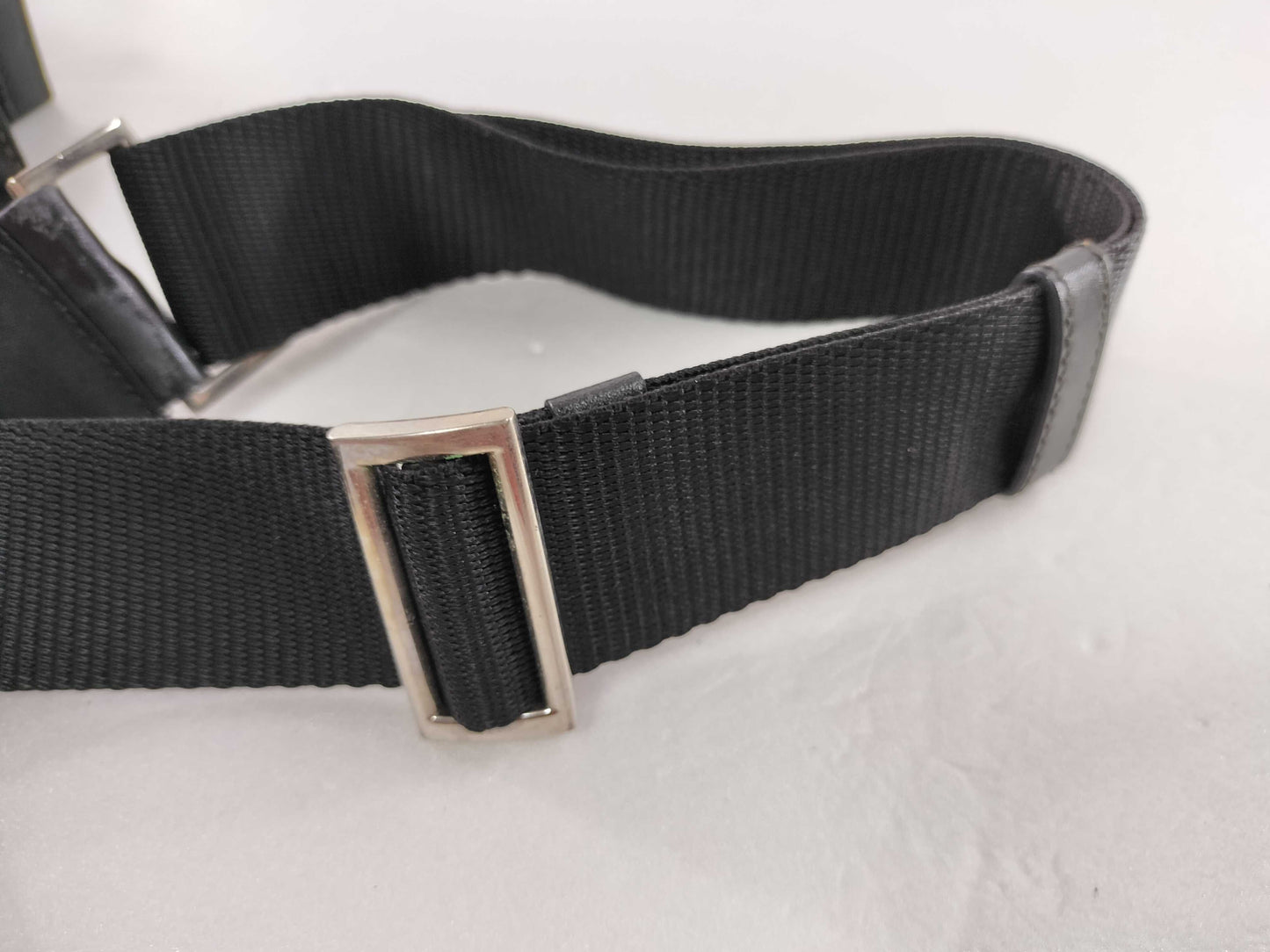 PRADA nylon body bag with triangle logo shoulder bag