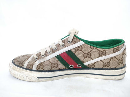 GUCCI GG Canvas Sherry Line Sneakers