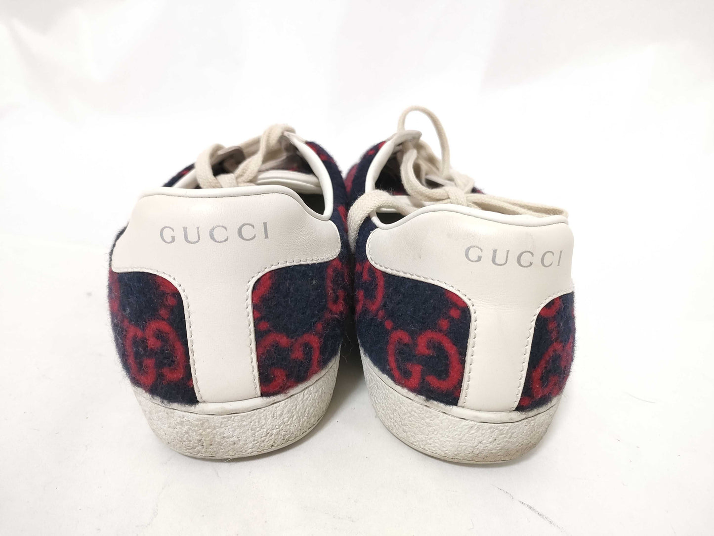 GUCCI GG logo felt sneakers