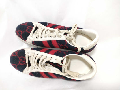 GUCCI GG logo felt sneakers