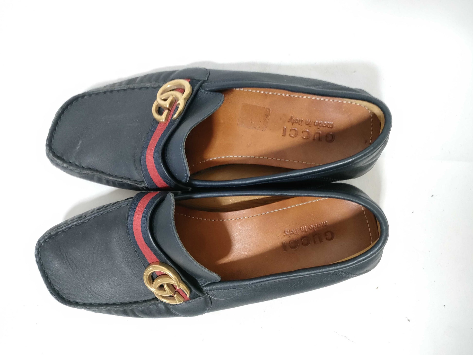 GUCCI GG Marmont Sherry Line Loafers Men's Loafers