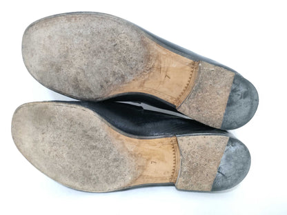 GUCCI Jackie hardware tweed loafers