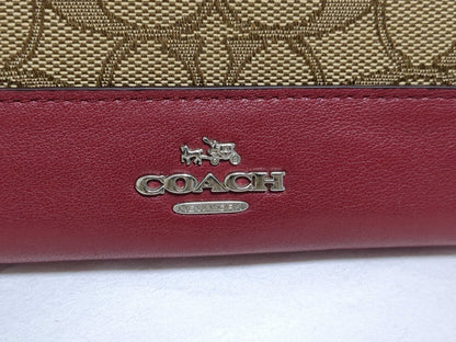 COACH Signature Long Wallets including Ferragamo/Burberry and other brands