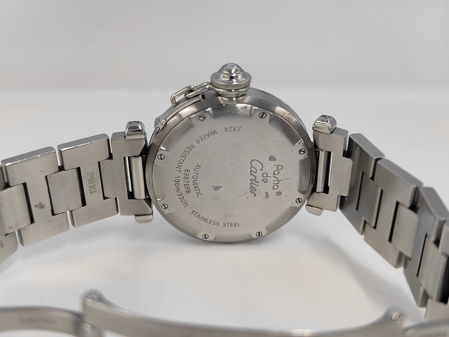 Cartier Pasha W31076M7 2324 63876PB Automatic Men's Watch