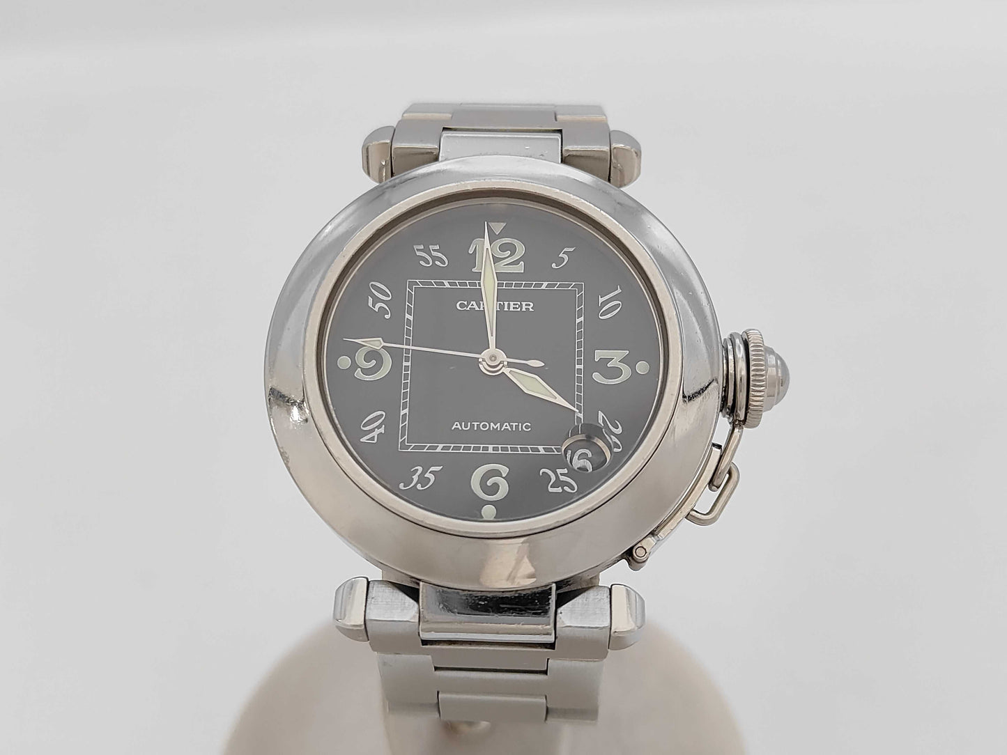 Cartier Pasha W31076M7 2324 63876PB Automatic Men's Watch