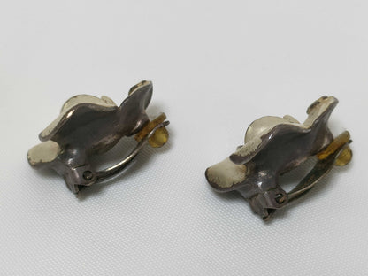 CHANEL Camellia 00T Earrings with Missing Pearls