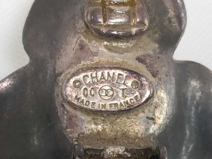 CHANEL Camellia 00T Earrings with Missing Pearls