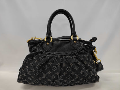 LOUIS VUITTON Monogram Denim M95351 Neocavi MM 2-Way Handbag
