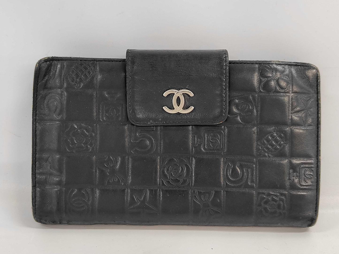 CHANEL Chocolate Bar Palette Long Wallet