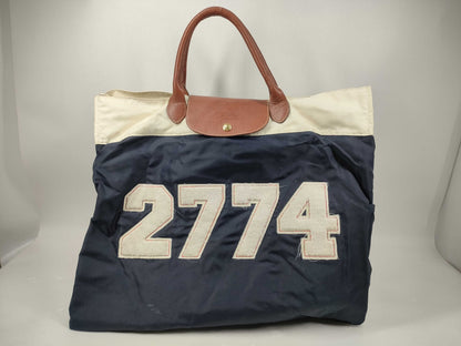 LONG CHAMP Logo 2774 Tote Bag