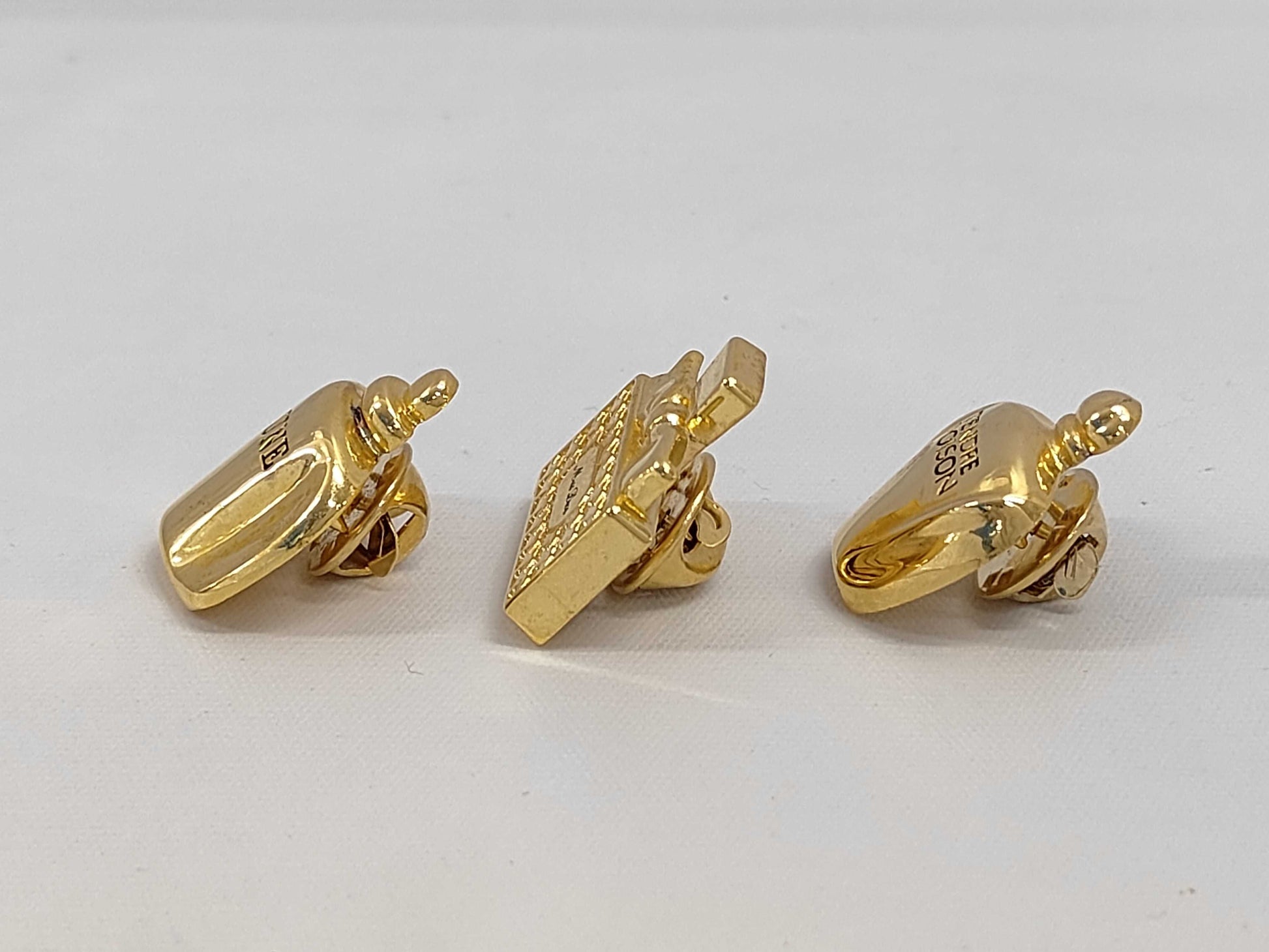 Dior perfume motif pin brooch*3 brooch