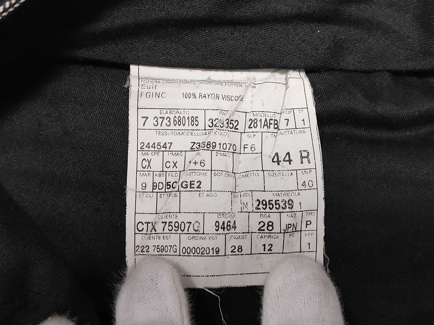 GUCCI Striped Suit Size 44 Other Apparel