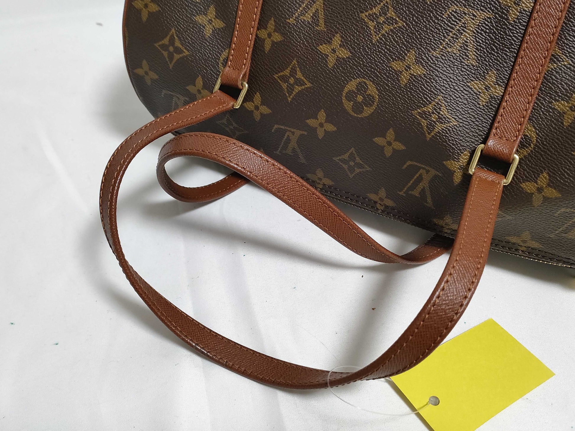 LOUIS VUITTON Monogram Papillon Parent-Child Pig Leather Handbag