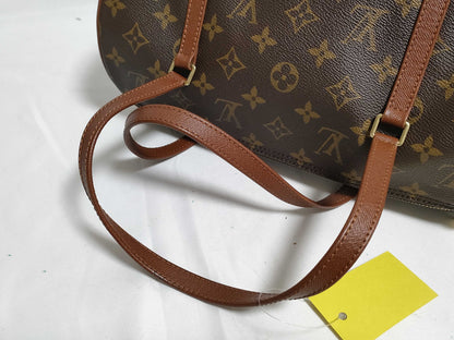 LOUIS VUITTON Monogram Papillon Parent-Child Pig Leather Handbag