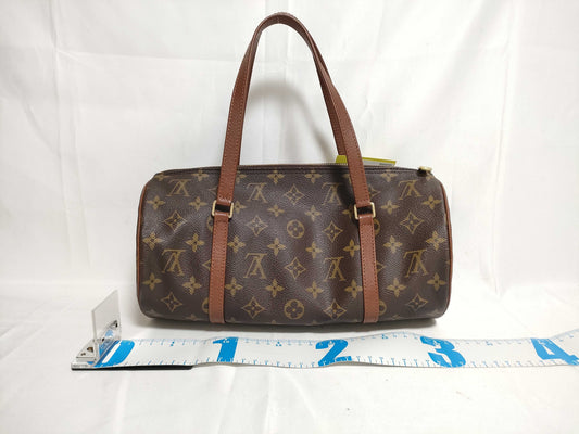 LOUIS VUITTON Monogram Papillon Parent-Child Pig Leather Handbag