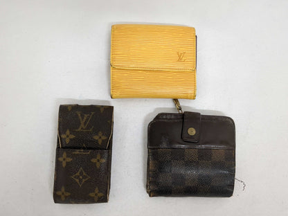 LOUIS VUITTON Damier Wallet Set 