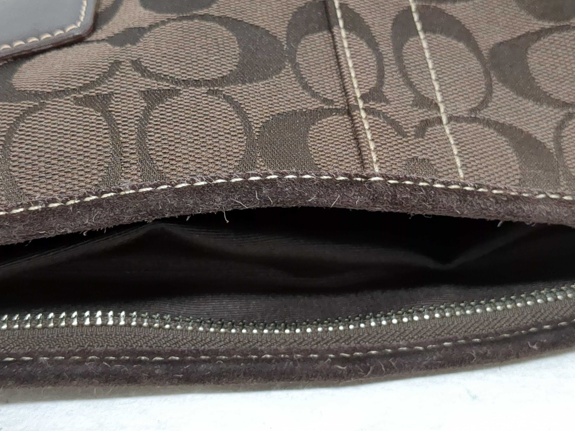 COACH Signature 3574 Shoulder Bag/13707 2-Piece Shoulder Bag Set