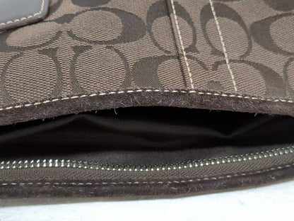 COACH Signature 3574 Shoulder Bag/13707 2-Piece Shoulder Bag Set