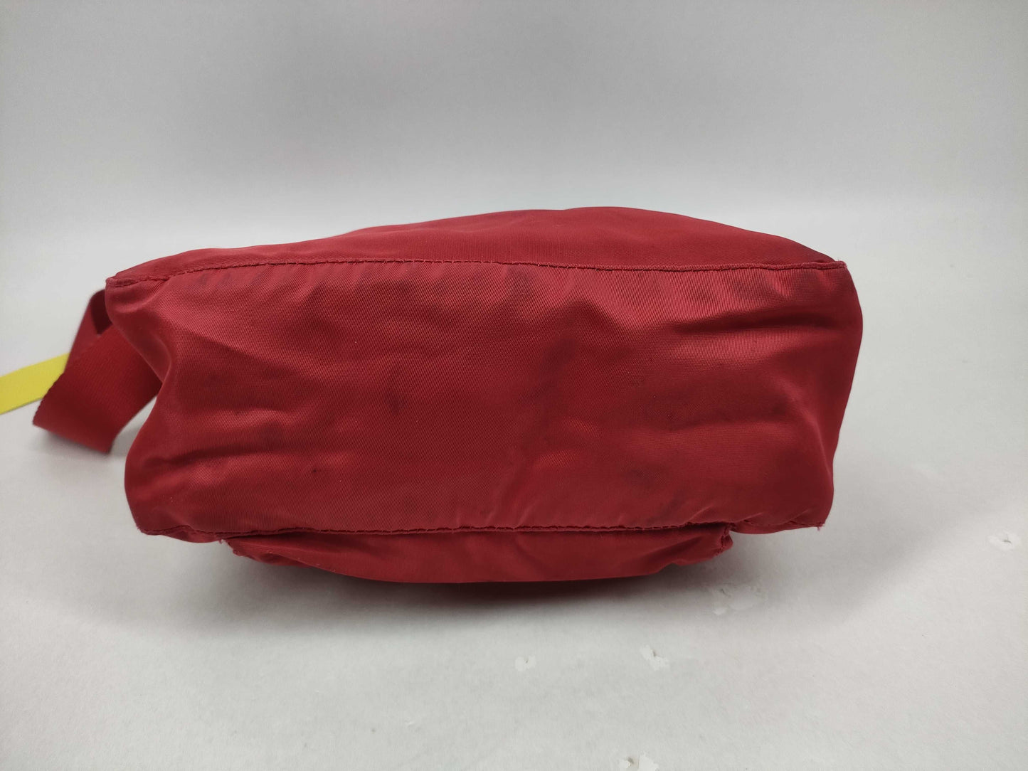 PRADA Nylon Shoulder Bag Red