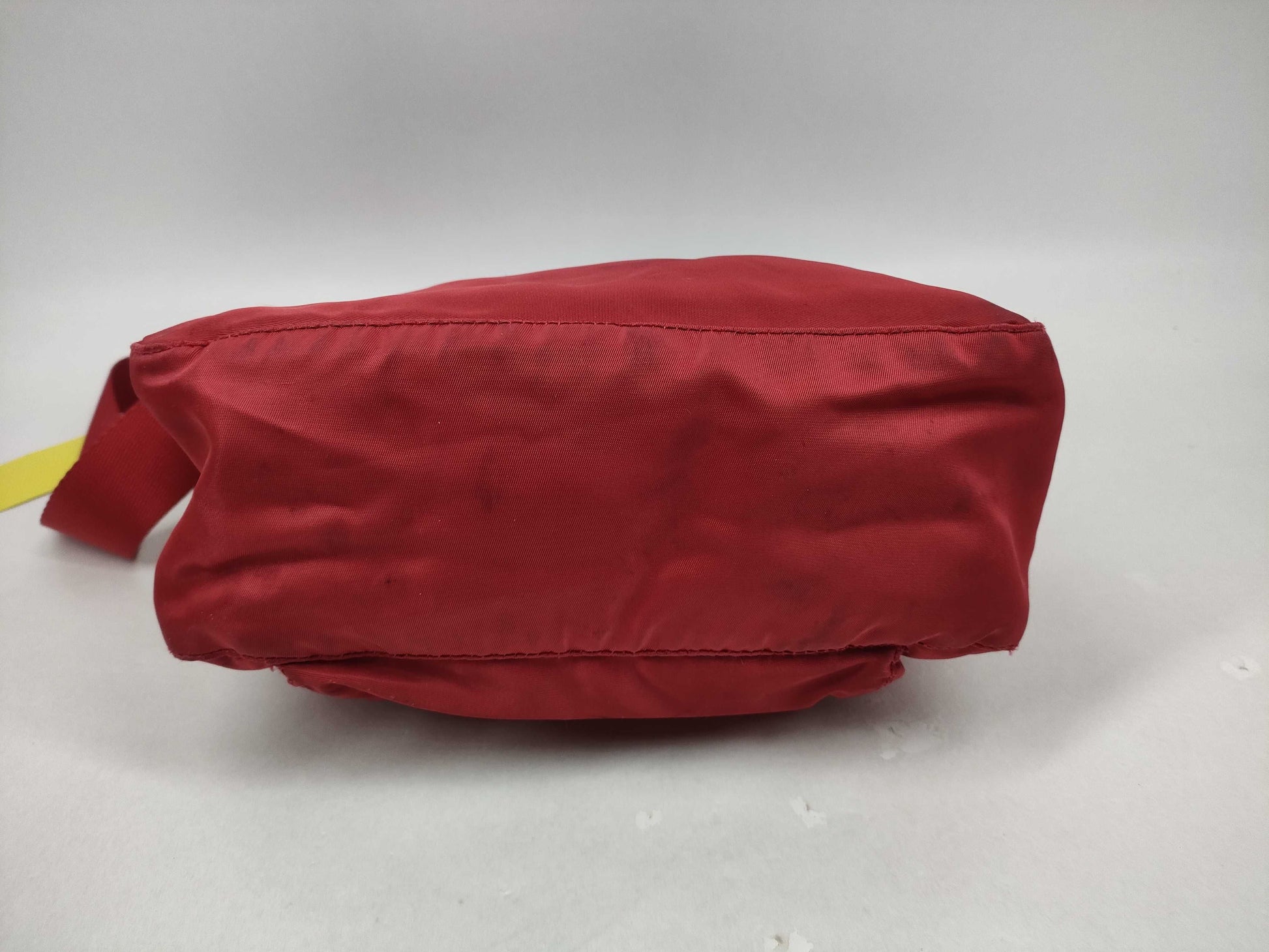 PRADA Nylon Shoulder Bag Red