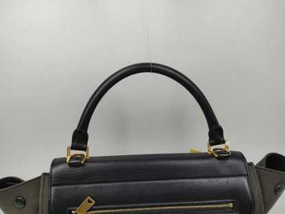 CELINE Canvas 2-Way Handbag