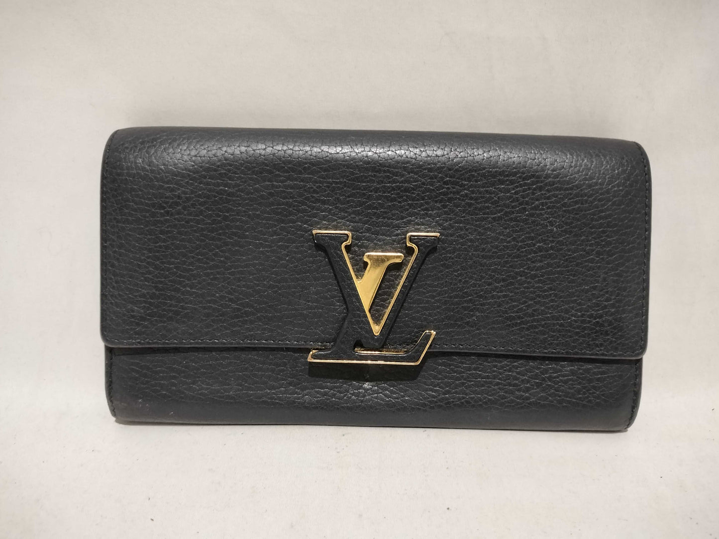 LOUIS VUITTON Capucines Noir M61248 Wallet