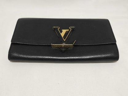 LOUIS VUITTON Capucines Noir M61248 Wallet