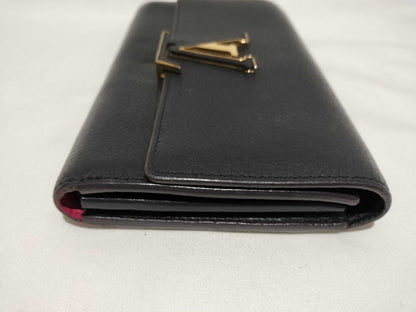 LOUIS VUITTON Capucines Noir M61248 Wallet