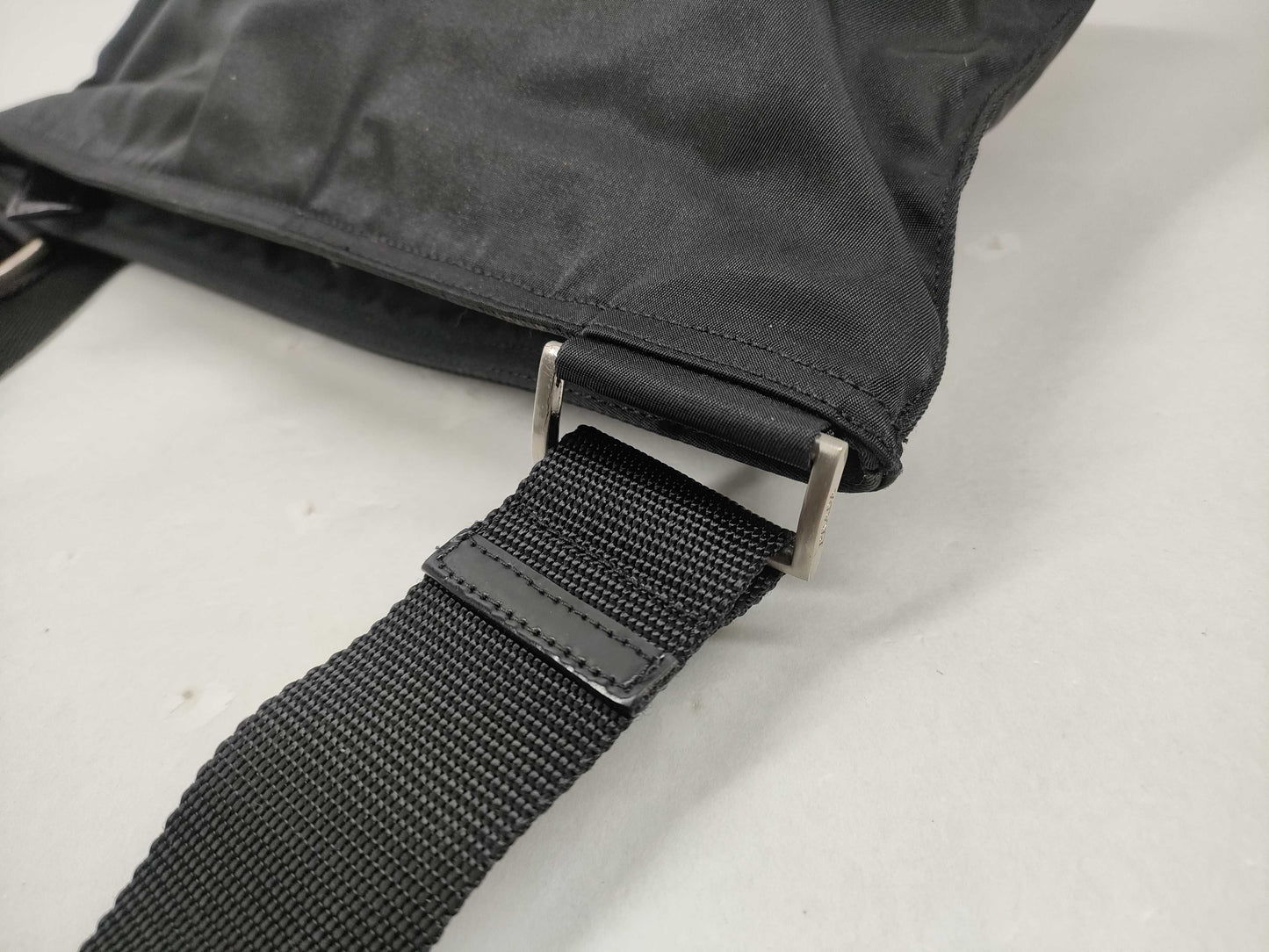 PRADA nylon crossbody shoulder bag