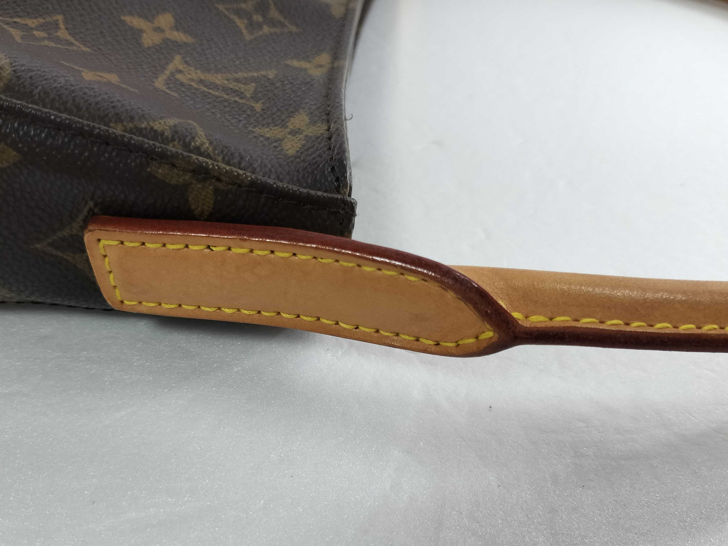 LOUIS VUITTON Monogram M51146 Looping MM Shoulder Bag