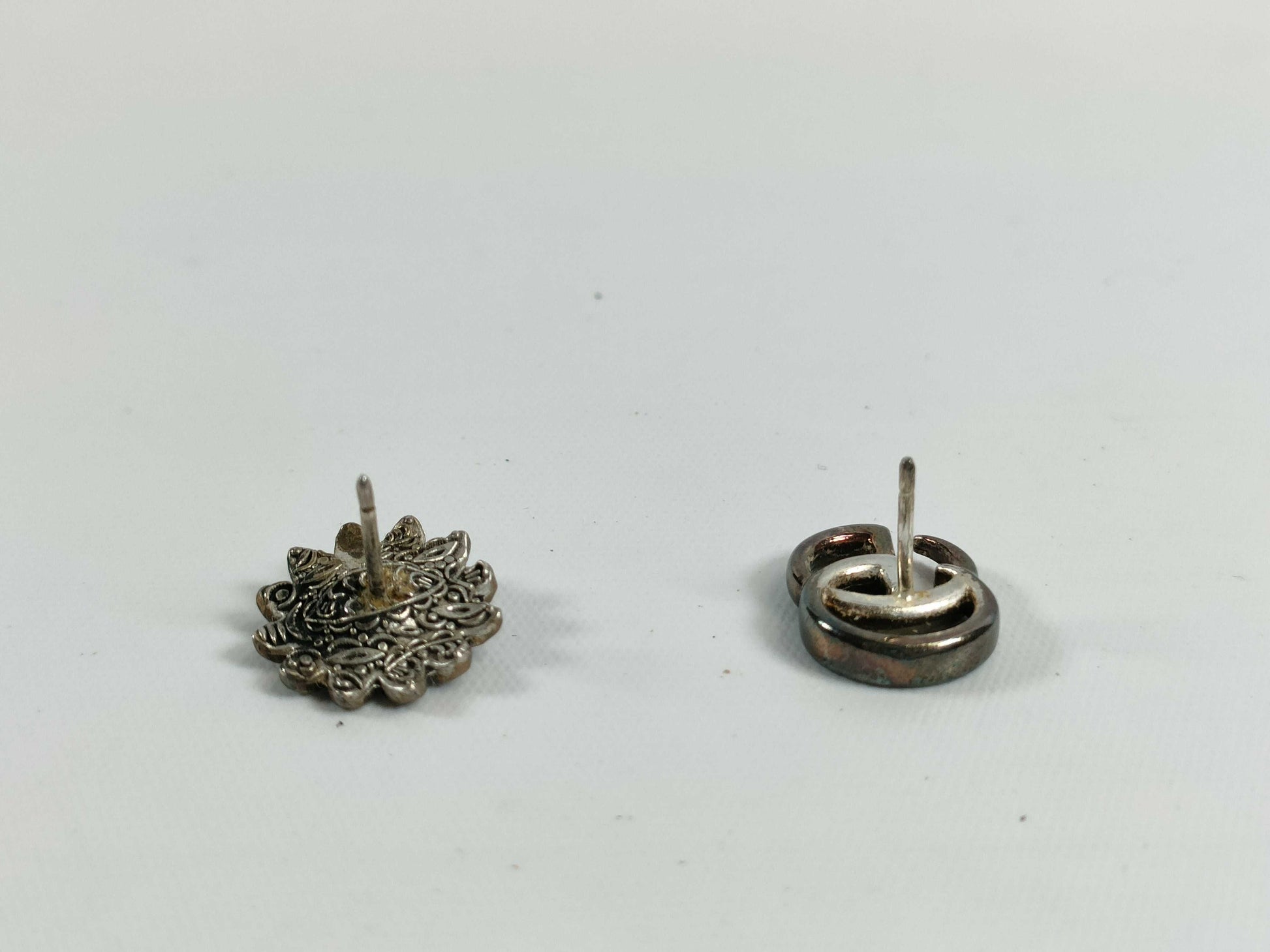 GUCCI 925 GG/Flower Design Earrings