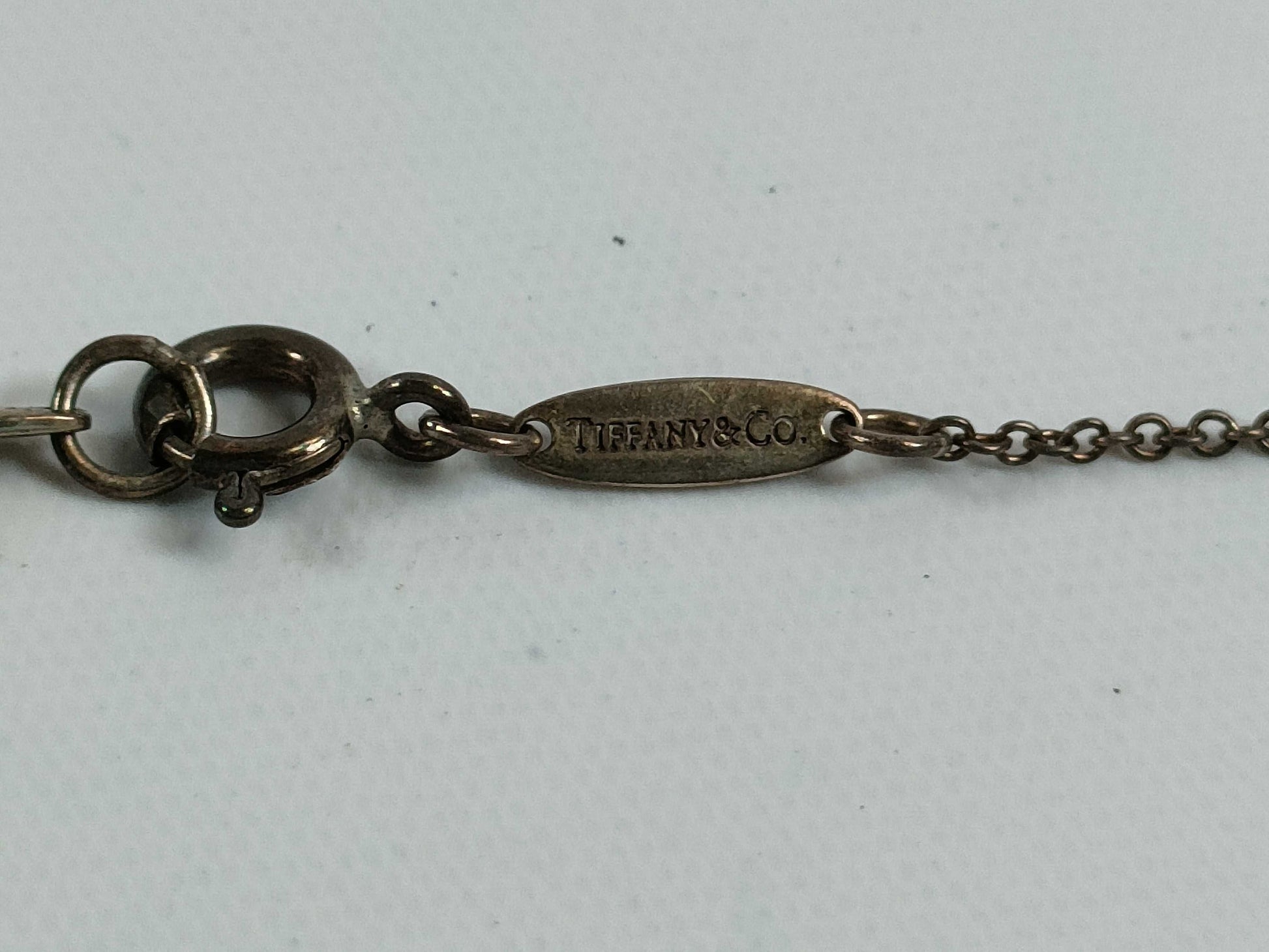 Tiffany & Co. Open Heart SV925 3.4g Necklace